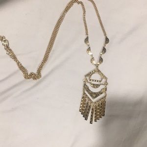 Gold detailed necklace